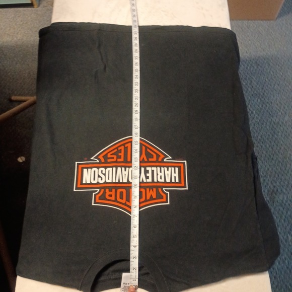 Harley Davidson Cape Fear Fayetteville NC Graphic T Shirt Mens 4XL Black - Picture 8 of 8